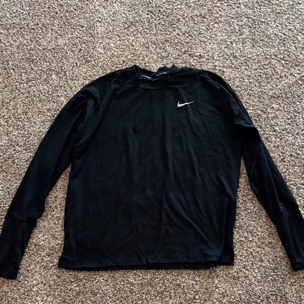 Nike Men's Black Long Sleeve Tee